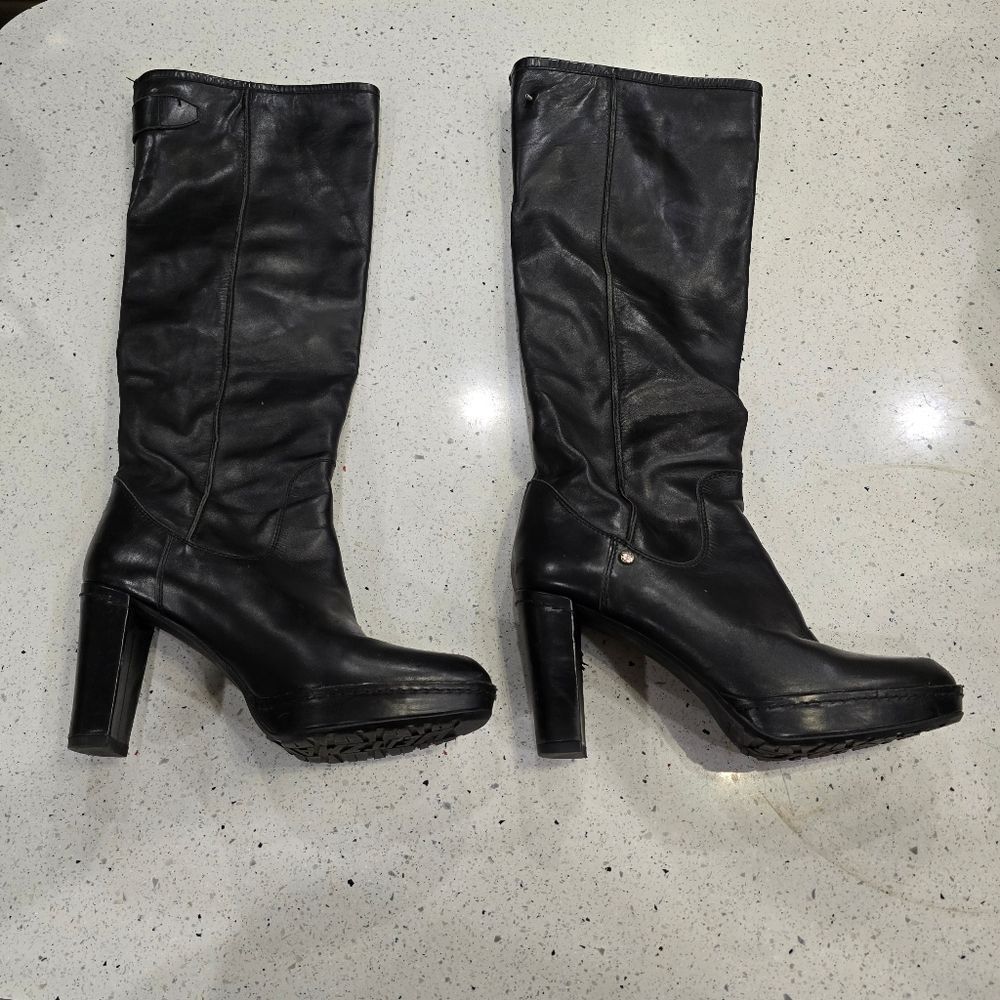 Stuart Weitzman Black Heeled Boots